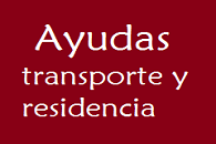 Logo Ayudas para el transporte y residencia